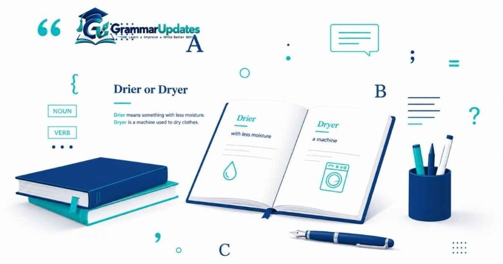 Drier or Dryer