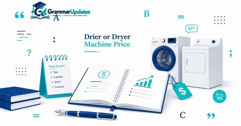 Drier or Dryer Machine Price