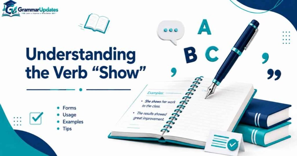 Understanding the Verb “Show”